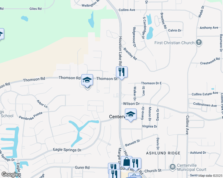 109 Northpointe Drive, Centerville GA Walk Score