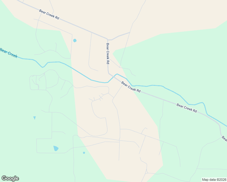 map of restaurants, bars, coffee shops, grocery stores, and more near Bear Creek Road in Cresson