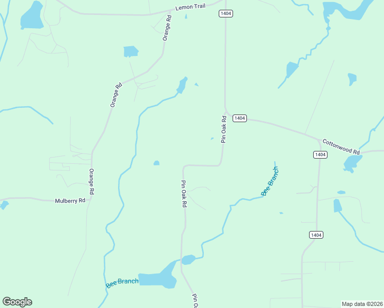 map of restaurants, bars, coffee shops, grocery stores, and more near 6990 Pin Oak Road in Big Sandy