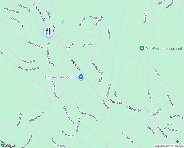 map of restaurants, bars, coffee shops, grocery stores, and more near 35-71 Milton Road in Cloudcroft
