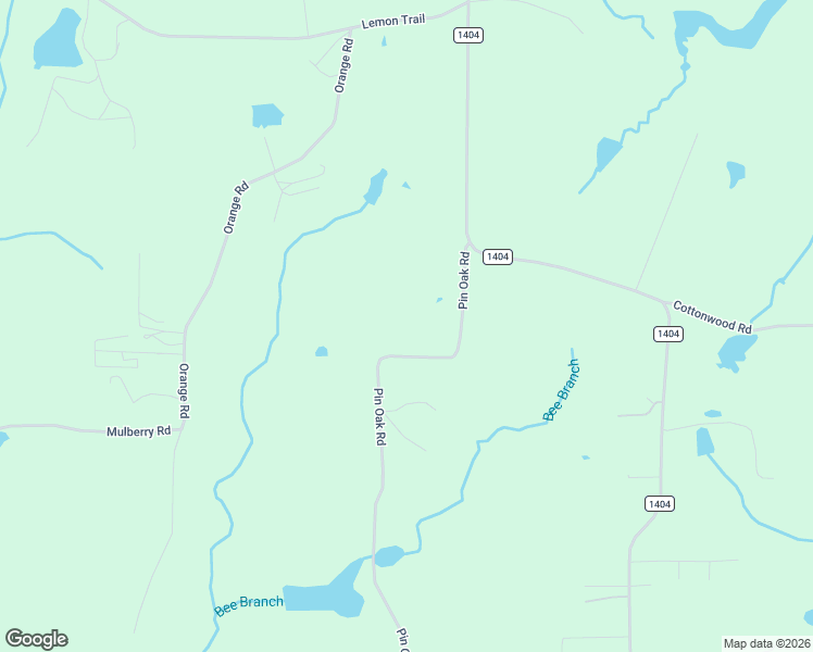 map of restaurants, bars, coffee shops, grocery stores, and more near 6990 Pin Oak Road in Big Sandy