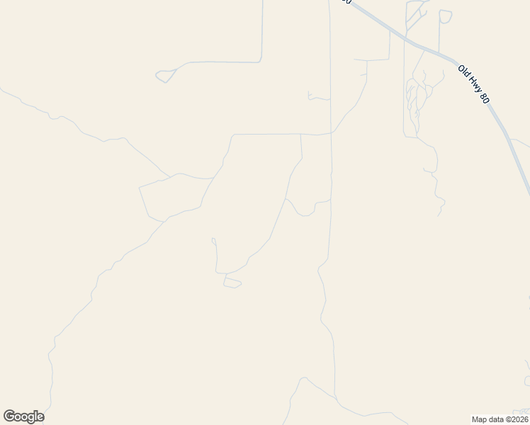 map of restaurants, bars, coffee shops, grocery stores, and more near 1525 Tearose Lane in Jacumba Hot Springs