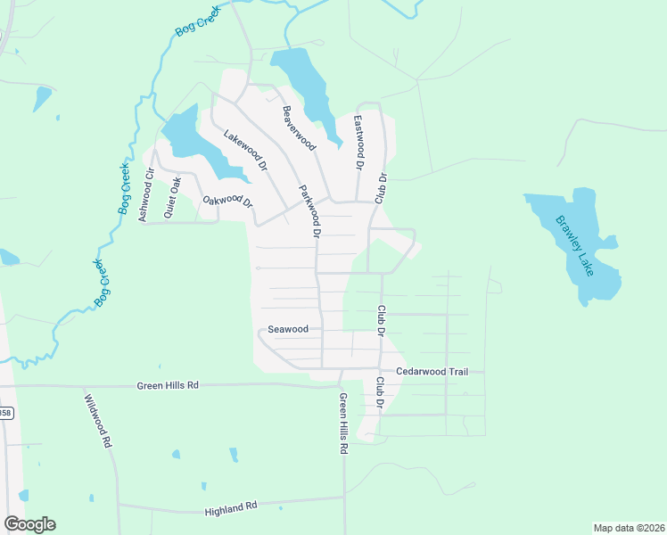 map of restaurants, bars, coffee shops, grocery stores, and more near 6839 Myrtlewood Trail in Gilmer