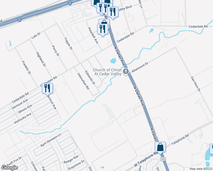 map of restaurants, bars, coffee shops, grocery stores, and more near 848 Taylor Street in Lancaster