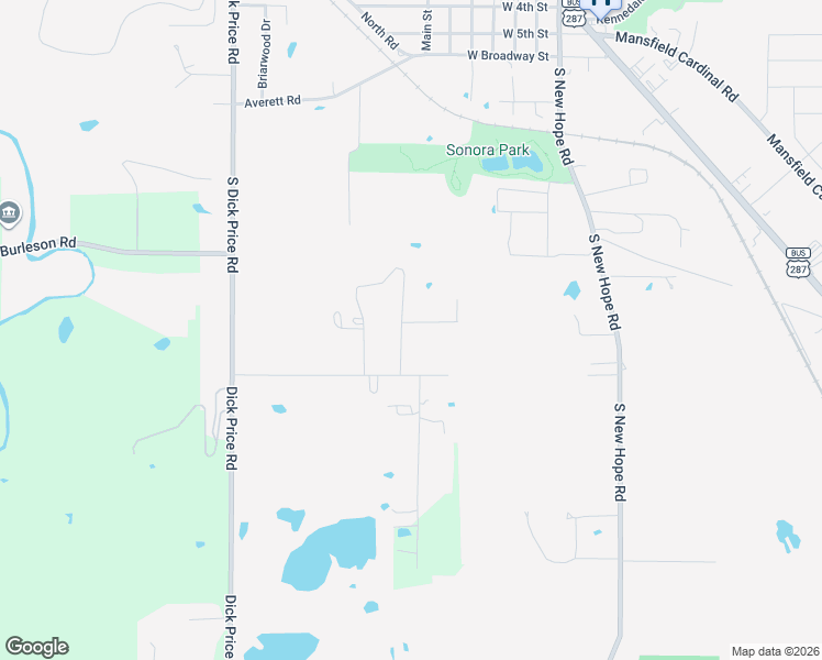 map of restaurants, bars, coffee shops, grocery stores, and more near 501 Susan Drive in Kennedale