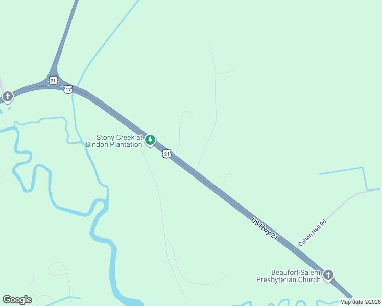 map of restaurants, bars, coffee shops, grocery stores, and more near 8 Buckfield Road in Yemassee