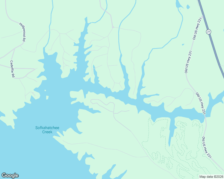 map of restaurants, bars, coffee shops, grocery stores, and more near 1880 Minnie Knight Road in Titus