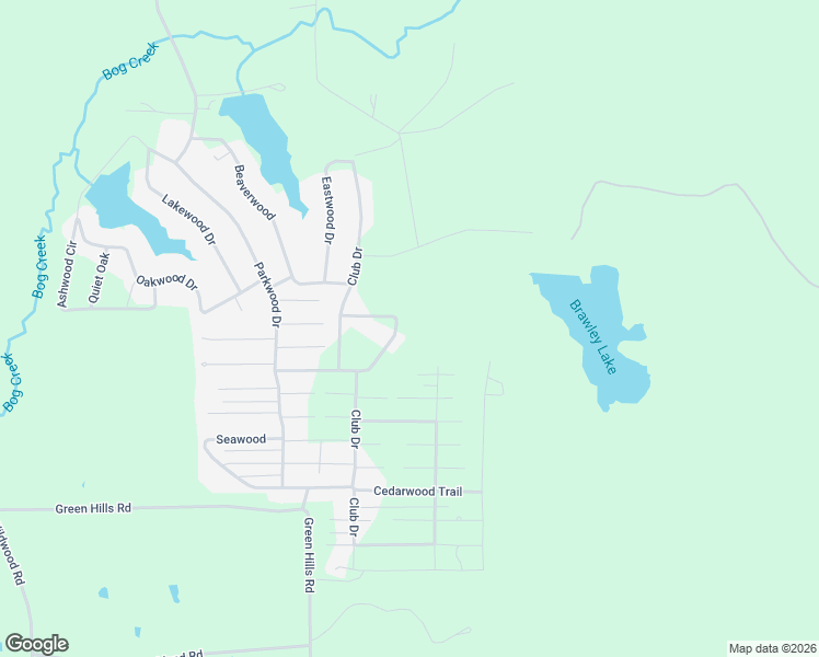 map of restaurants, bars, coffee shops, grocery stores, and more near 7070 Myrtlewood Trail in Gilmer