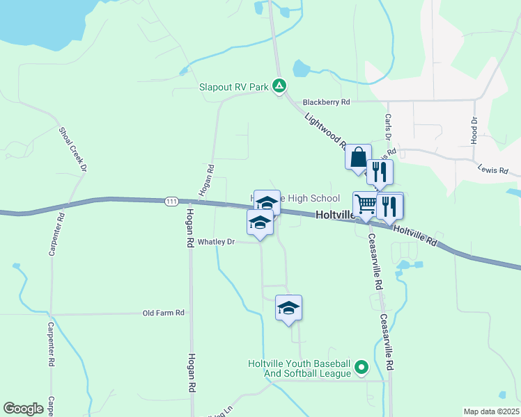 map of restaurants, bars, coffee shops, grocery stores, and more near 287 Whatley Drive in Deatsville