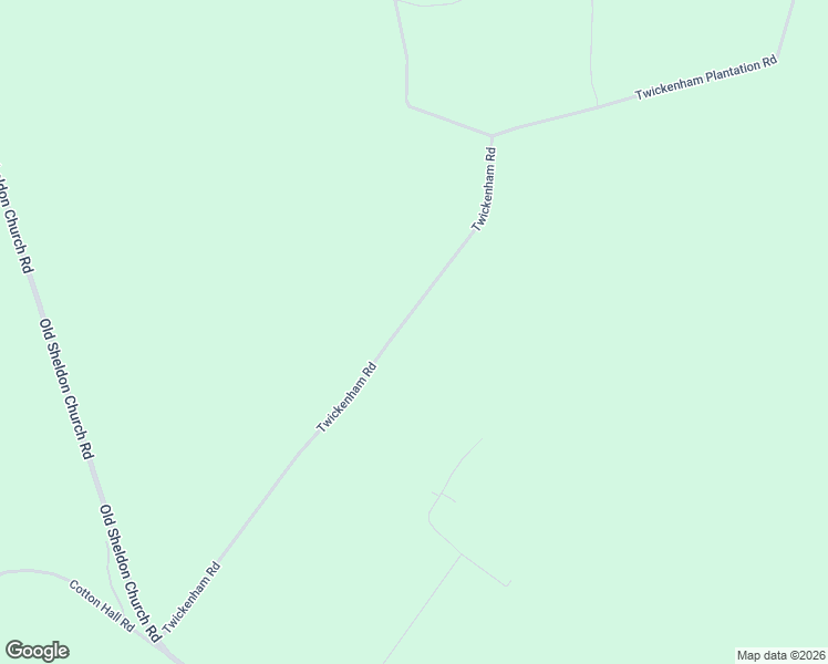 map of restaurants, bars, coffee shops, grocery stores, and more near 166 Twickenham Road in Yemassee