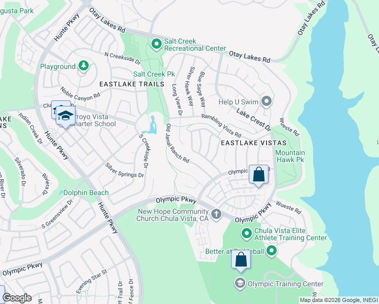 map of restaurants, bars, coffee shops, grocery stores, and more near 1442 Yellowstone Avenue in Chula Vista