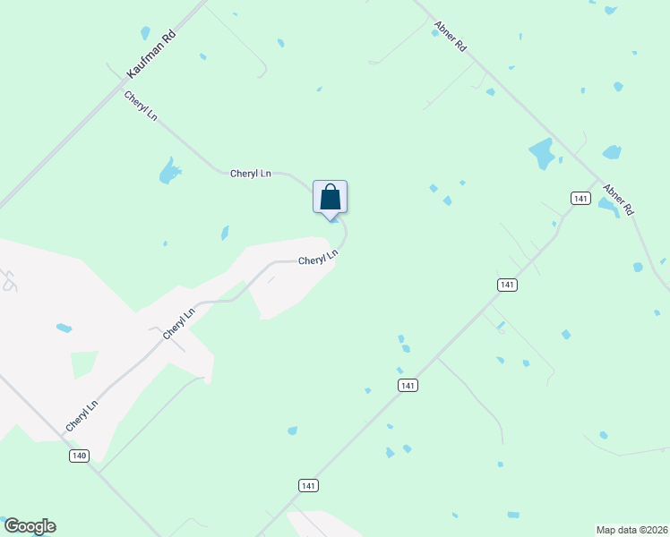 map of restaurants, bars, coffee shops, grocery stores, and more near 5306 Cheryl Lane in Kaufman