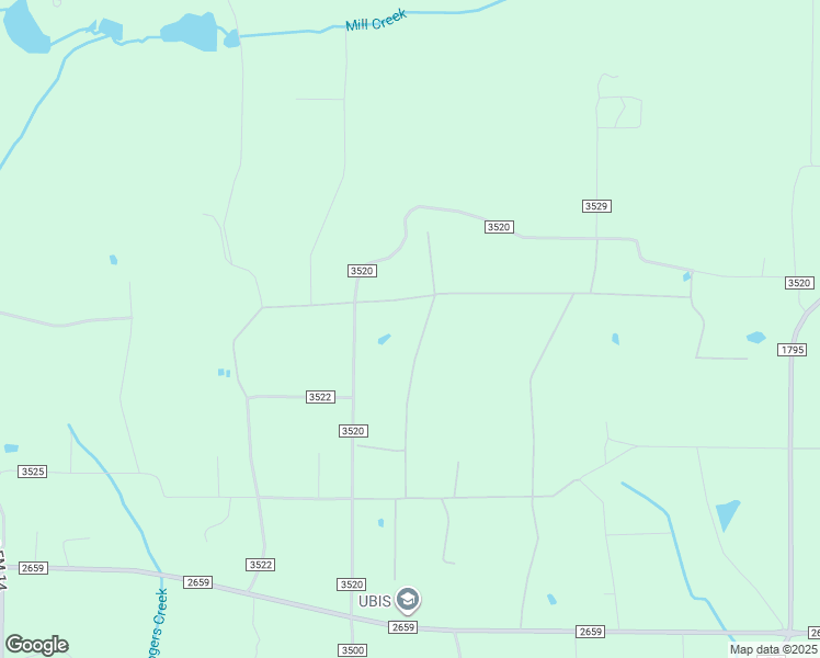 map of restaurants, bars, coffee shops, grocery stores, and more near 690 County Road 3520 in Hawkins