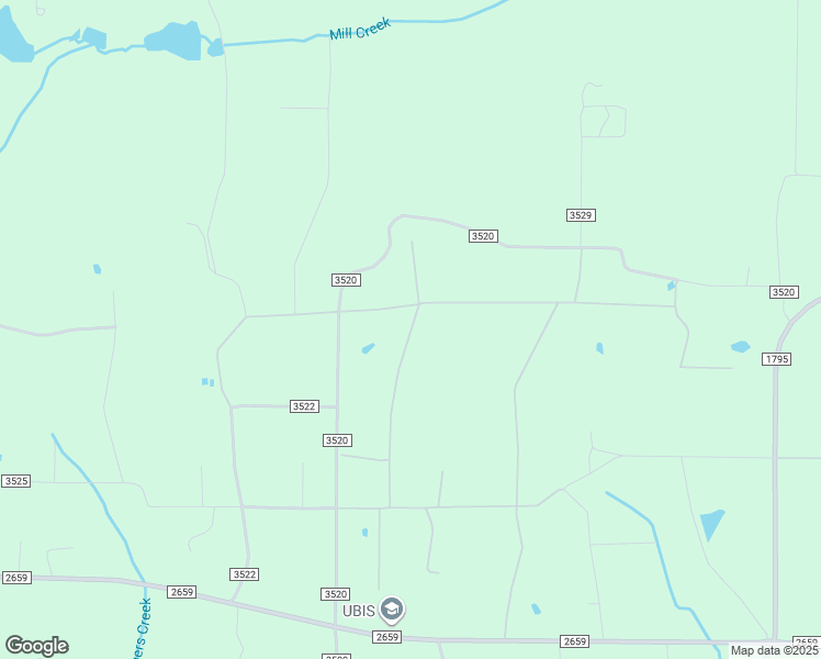 map of restaurants, bars, coffee shops, grocery stores, and more near 690 County Road 3520 in Hawkins