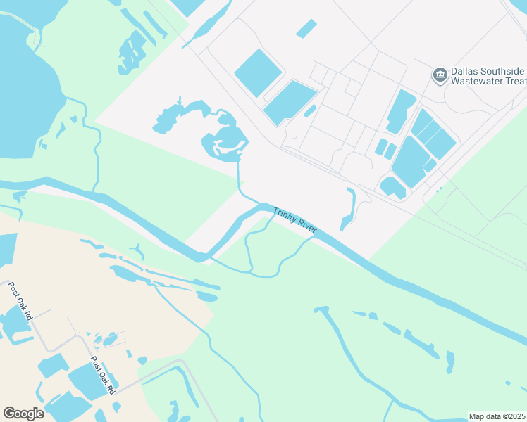 map of restaurants, bars, coffee shops, grocery stores, and more near 2800 Post Oak Road in Hutchins