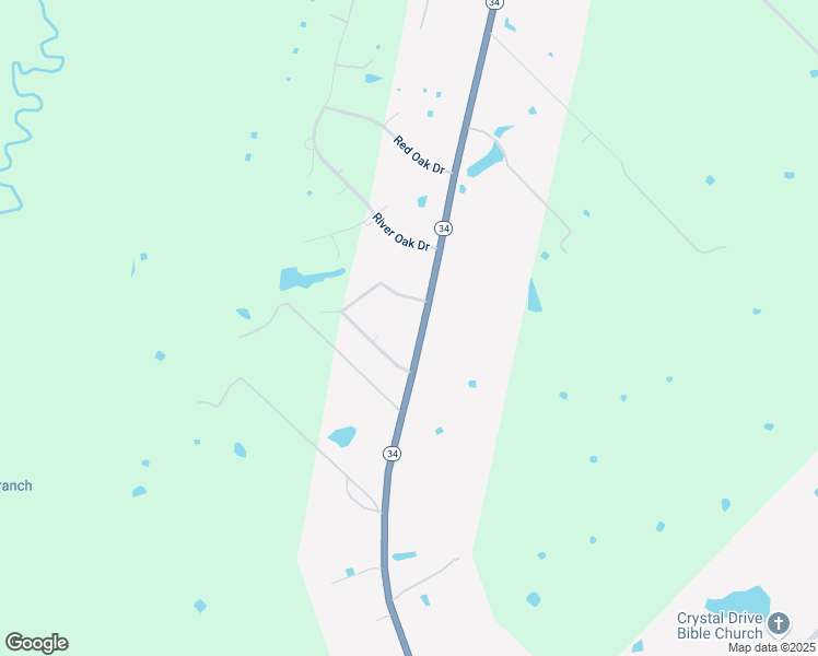 map of restaurants, bars, coffee shops, grocery stores, and more near 5275 Texas 34 in Kaufman