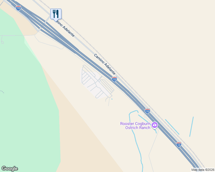 map of restaurants, bars, coffee shops, grocery stores, and more near 17065 East Peak Lane in Eloy