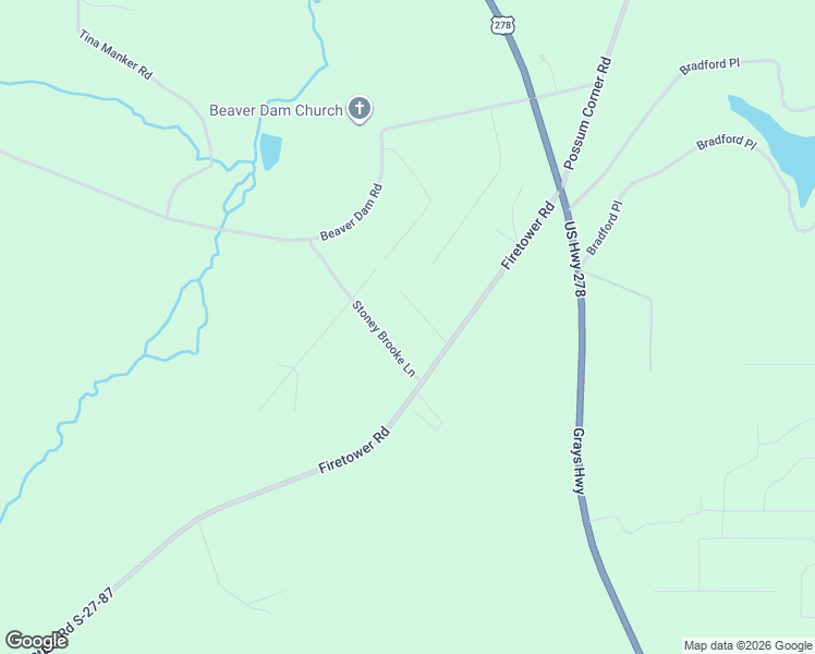 map of restaurants, bars, coffee shops, grocery stores, and more near 103 Beavers Road in Ridgeland