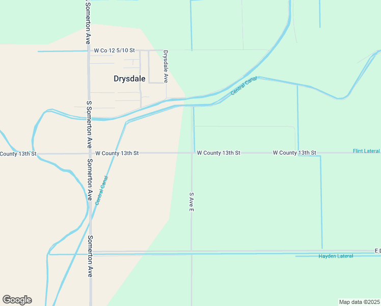 map of restaurants, bars, coffee shops, grocery stores, and more near 6340 West County 13th Street in Yuma