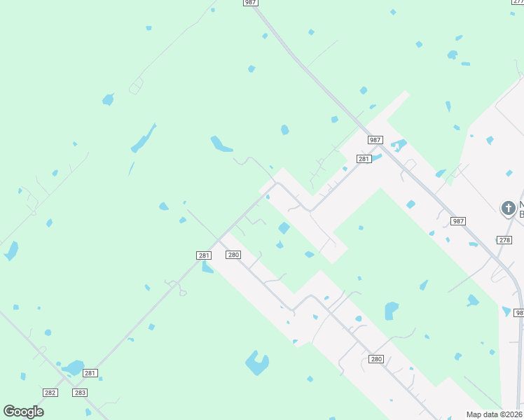 map of restaurants, bars, coffee shops, grocery stores, and more near 5501 County Road 281 in Kaufman