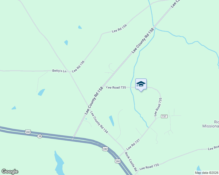 map of restaurants, bars, coffee shops, grocery stores, and more near 51 Lee Road 735 in Opelika