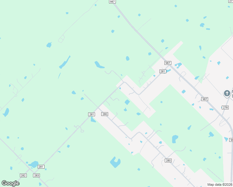 map of restaurants, bars, coffee shops, grocery stores, and more near 5501 County Road 281 in Kaufman