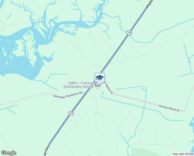 map of restaurants, bars, coffee shops, grocery stores, and more near 6056 Maybank Highway in Wadmalaw Island