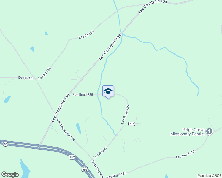 map of restaurants, bars, coffee shops, grocery stores, and more near 365 Lee Road 735 in Opelika