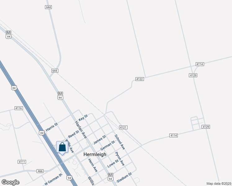 map of restaurants, bars, coffee shops, grocery stores, and more near 7316 County Road 4122 in Hermleigh