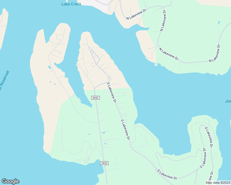 map of restaurants, bars, coffee shops, grocery stores, and more near 4364 South Lakeview Drive in Gordon