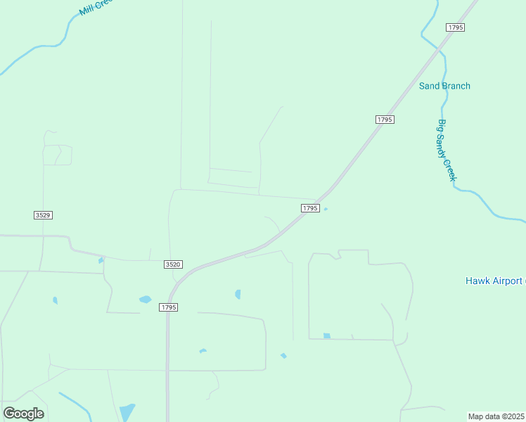 map of restaurants, bars, coffee shops, grocery stores, and more near 2761 Farm to Market Road 1795 in Hawkins