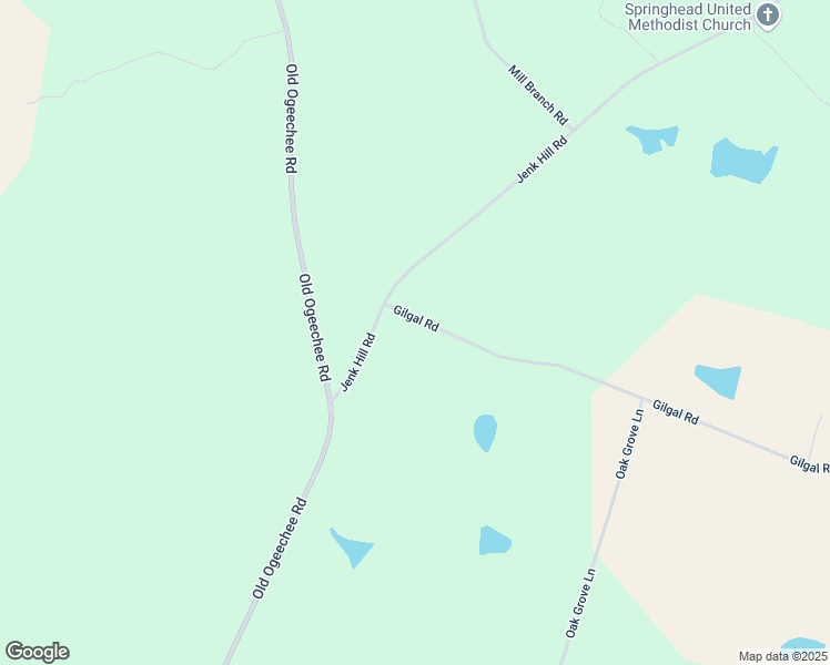 map of restaurants, bars, coffee shops, grocery stores, and more near 2329 Gilgal Road in Sylvania