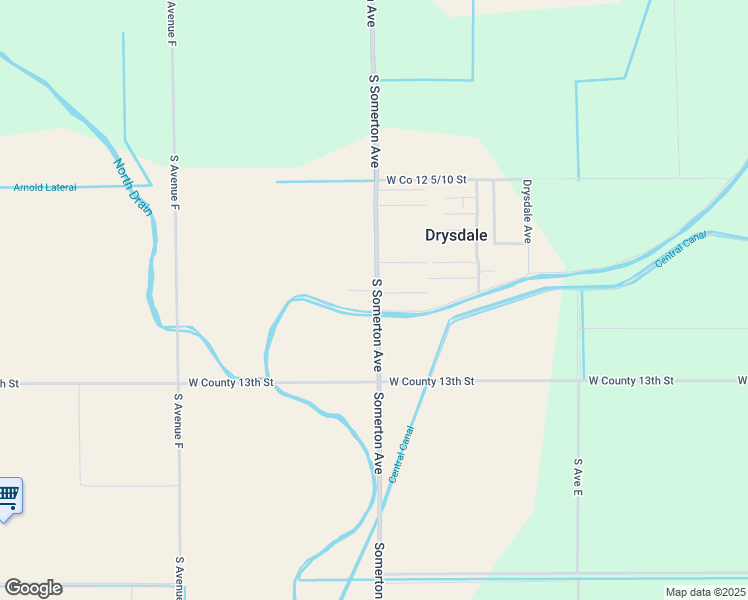 map of restaurants, bars, coffee shops, grocery stores, and more near 12788 South Somerton Avenue in Yuma