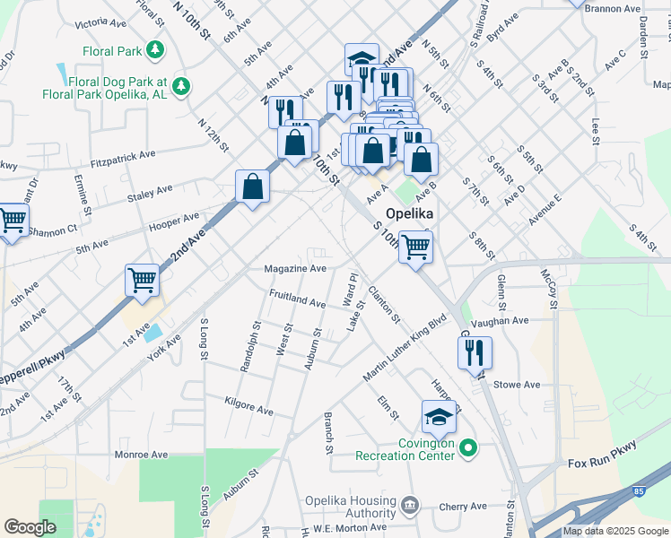 1000 Auburn Street, Opelika AL Walk Score