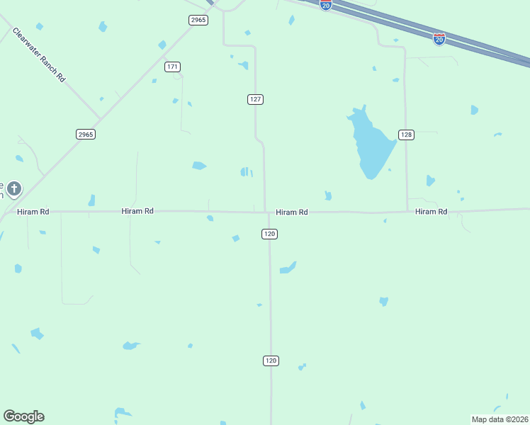 map of restaurants, bars, coffee shops, grocery stores, and more near 15877 Hiram Road in Wills Point