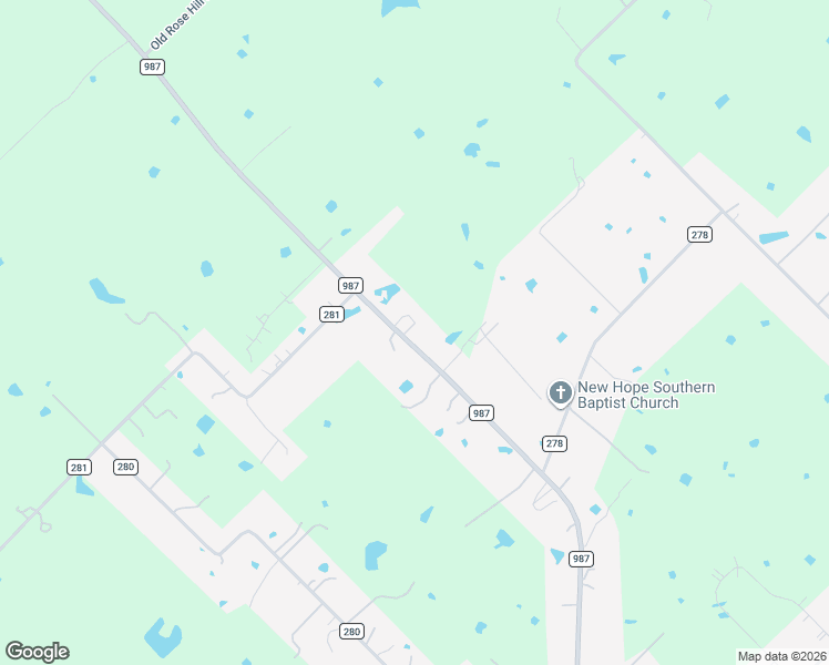 map of restaurants, bars, coffee shops, grocery stores, and more near 4911 Farm to Market Road 987 in Kaufman