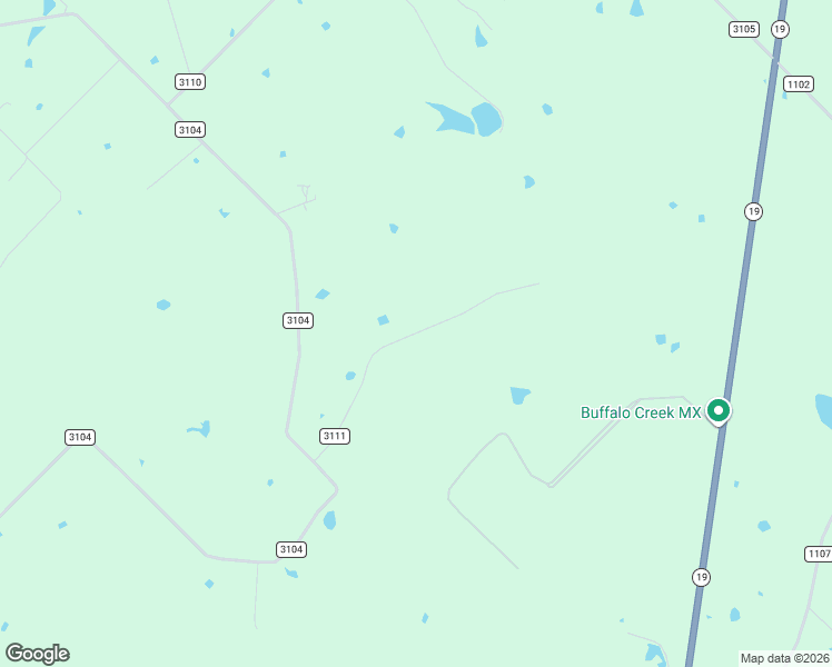 map of restaurants, bars, coffee shops, grocery stores, and more near County Road 3111 in Edgewood