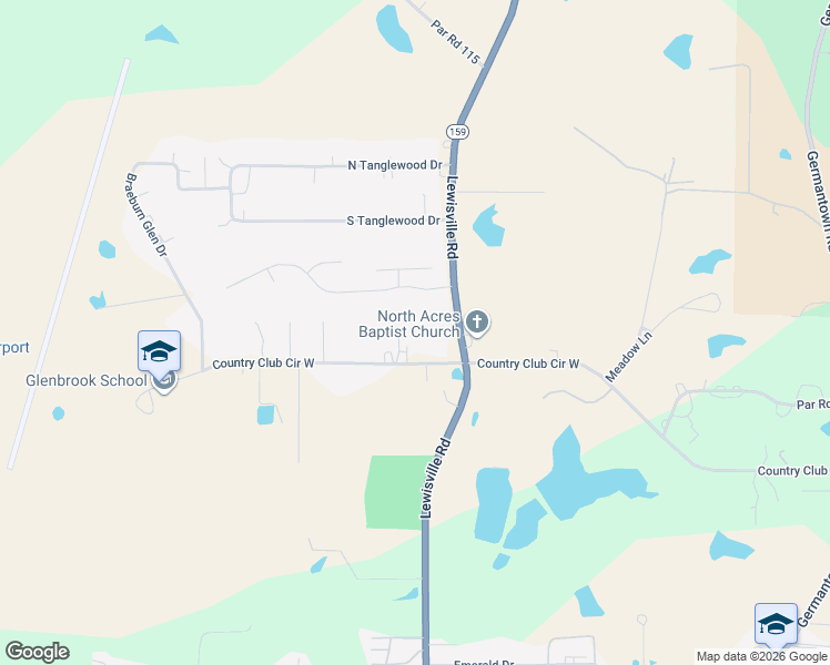 map of restaurants, bars, coffee shops, grocery stores, and more near 113 Woodhaven Drive in Minden