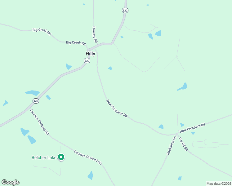 map of restaurants, bars, coffee shops, grocery stores, and more near 802-1098 New Prospect Road in Dubach