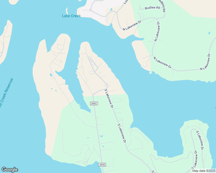 map of restaurants, bars, coffee shops, grocery stores, and more near 4364 South Lakeview Drive in Gordon