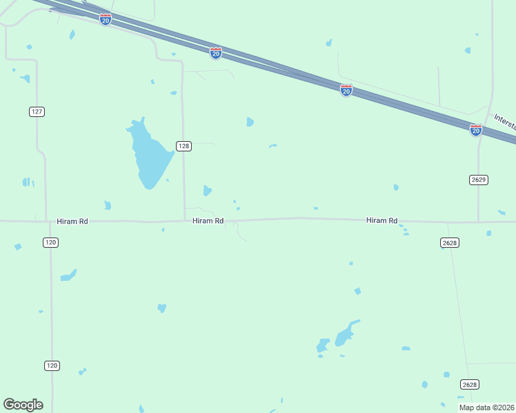 map of restaurants, bars, coffee shops, grocery stores, and more near 15877 Hiram Road in Wills Point