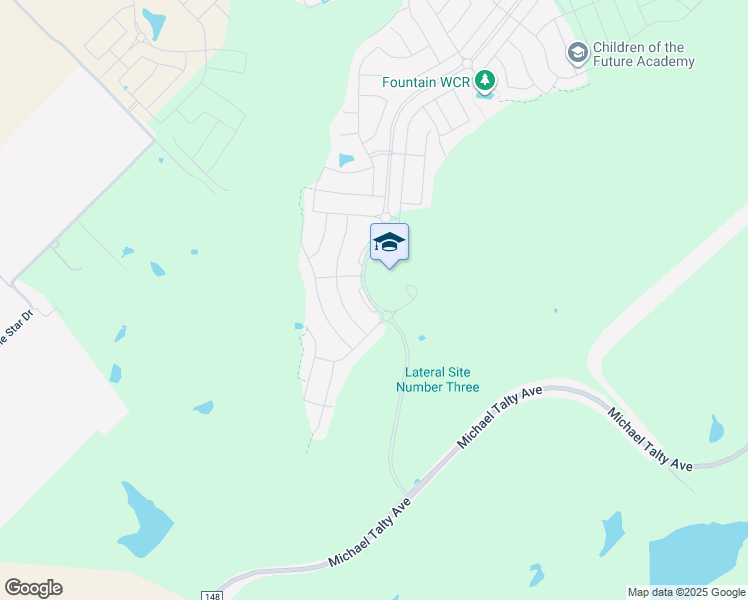 map of restaurants, bars, coffee shops, grocery stores, and more near 2020 Wildcat Trail in Crandall