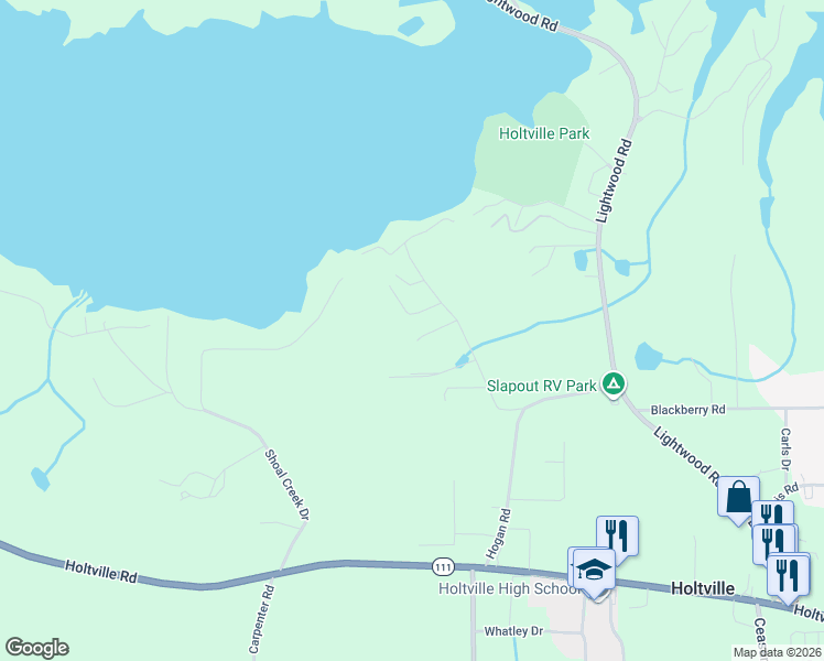 map of restaurants, bars, coffee shops, grocery stores, and more near 181 Womble Lane in Deatsville