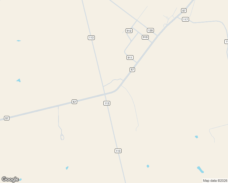 map of restaurants, bars, coffee shops, grocery stores, and more near 1150 FM57 South in Sweetwater