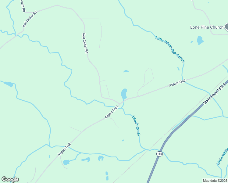 map of restaurants, bars, coffee shops, grocery stores, and more near 1028 Red Cedar Road in Big Sandy