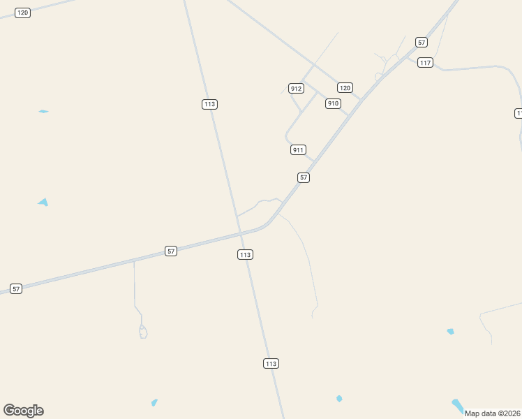 map of restaurants, bars, coffee shops, grocery stores, and more near 1150 FM57 South in Sweetwater