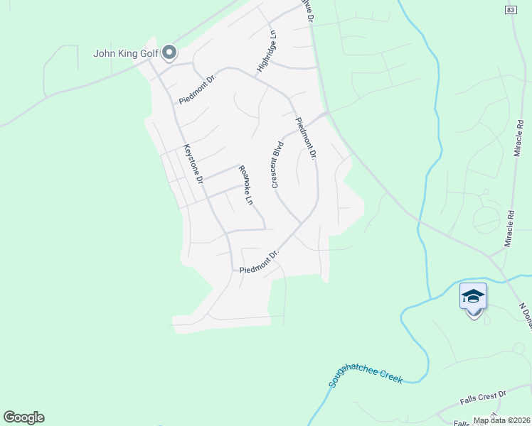 map of restaurants, bars, coffee shops, grocery stores, and more near 1728 Roanoke Lane in Auburn