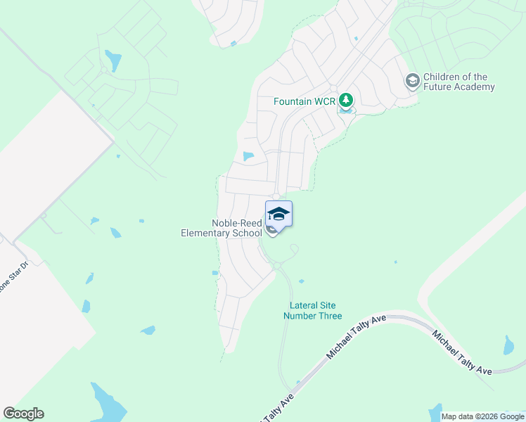 map of restaurants, bars, coffee shops, grocery stores, and more near 2051 Wildcat Trail in Crandall