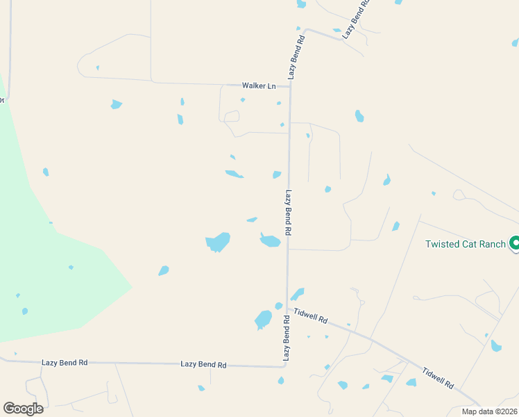 map of restaurants, bars, coffee shops, grocery stores, and more near 307 Walker Lane in Millsap