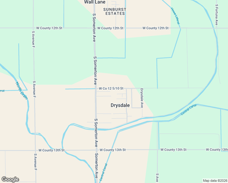 map of restaurants, bars, coffee shops, grocery stores, and more near 6291 West Co 12 5/10 Street in Yuma
